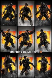 Call of Duty: Black Ops 4 Plakat, wielokolorowy,