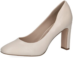 Czółenka kremowe Twiggy [22402-42-140]