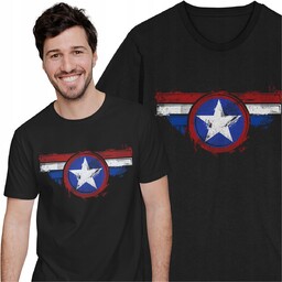 Koszulka Tarcza Kapitana Ameryki Kapitan Ameryka Marvel