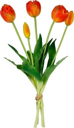 Flair Flower Real-Touch wiązanie tulipanów, sztuczne kwiaty, dekoracja