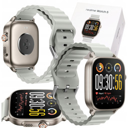 realme Watch 5 Srebrny Smartwatch 5 42mm 1,97''