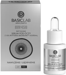 BasicLab Esteticus, peptydowe serum pod oczy z peptydem