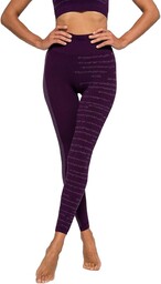 HS SPORTSWEAR damskie legginsy Hutton Pergamena, fioletowe/melange Purple,