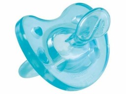 Chicco Physio Soft Smoczek 12m+-niebieski Smoczek uspokajający silikonowy