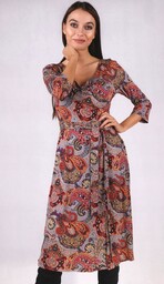 Sukienka Damska Elegancka Plus Size Premium