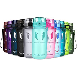 Sportowa butelka wody Super Sparrow -12oz - Plastik