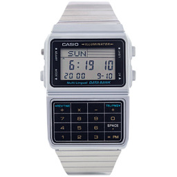 ZEGAREK MĘSKI CASIO VINTAGE DATABANK DBC-611-1D + BOX