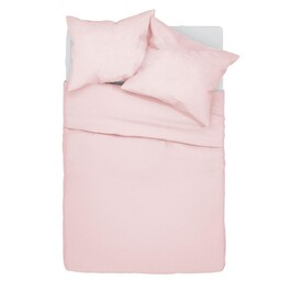 Spod Igły I Nitki Pościel bawełniana 180x200 różowa