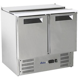 STÓŁ CHŁODNICZY SAŁATKOWY 247 L 2-DRZWIOWY Z POKRWĄ