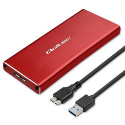 QOLTEC OBUDOWA NA DYSK M.2 SSD SATA NGFF