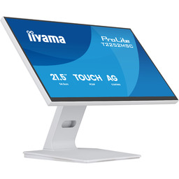 Biały Monitor POS iiyama ProLite T2252MSC-W2AG 22" IPS