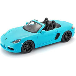 Burago-Porsche 718 niebieski w skali 1:24 (18-21087B)