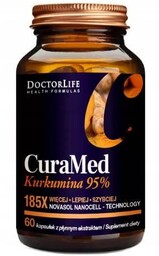 Doctor Life CuraMed Kurkumina 95%, 60 kapsułek