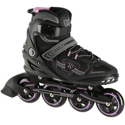 Na9157 Czarno-Fioletowy Rozm. 45 Łyżworolki Nils Extreme