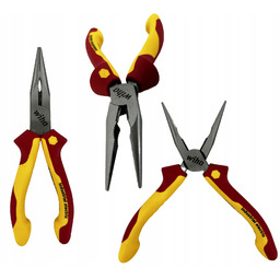 Wiha szczypce półokrągłe długie izolowane 1000 V Vde