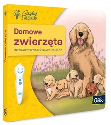 Książka Czytaj z Albikiem Zwierzęta domowe Lucie Krystlíková
