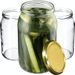 Słoiki na przetwory Simo 900ml 8szt 82mm +