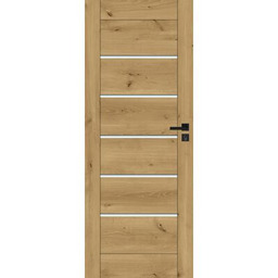 Drzwi wewnętrzne Chicago 80L Dąb Górski Slim