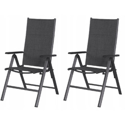 Krzesło ogrodowe Livarno Home tworzywo sztuczne szare