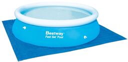 Mata pod basen, Bestway, 335x335 cm, niebieski
