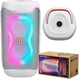 Głośnik imprezowy JBL PartyBox 130 biały Bluetooth 6.0
