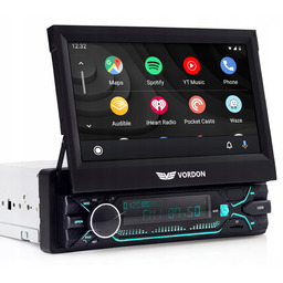 Radio Samochodowe 1 Din Bt Android Auto Car
