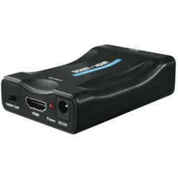 Hama 476637 Scart na HDM 1920p Czarny Konwenter