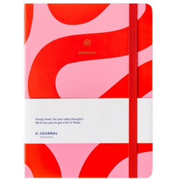 A-journal Notatnik A5 - Flow Pink