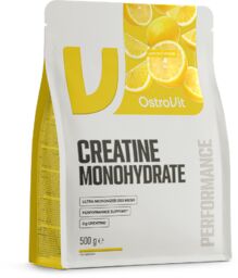 OstroVit Creatine Monohydrate, smak cytrynowy, 500 g