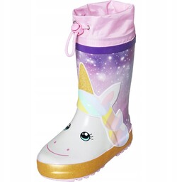Kalosze Dziecięce Gumowce Playshoes Jednorożec 3D Unicorn R.20