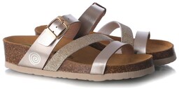 Klapki damskie Dr Brinkmann 700753-82 GOLD 36