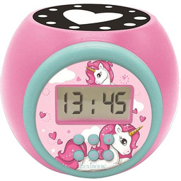 Lexibook RL977UNI Projektor Zegar Jednorożec z Funkcją Alarmu