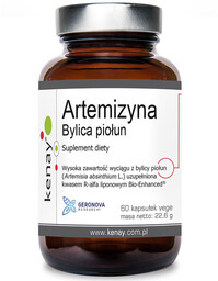 Kenay, Artemizyna Bylica Piołun, Suplement diety, 60 wege