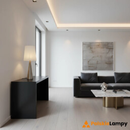 Lampa stołowa CONUS Srebrna 108624 Markslojd