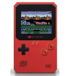 My Arcade Pixel Classic Red 300 Games DGUNL-3201