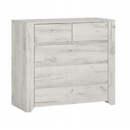 Komoda ANGEL Typ 43 Dąb White Craft -