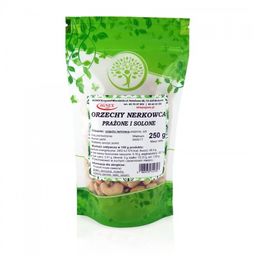 Orzechy nerkowca prażone i solone 250 g