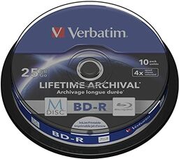 Verbatim MDISC Bd-R, 25 GB, 4-Krotna Prędkość Wypalania