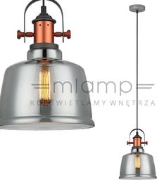 Lampa wisząca Simalto MDM-2998/1 GR+SG Italux