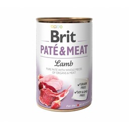 BRIT - Pate&Meat lamb jagnięcina pies puszka 400g