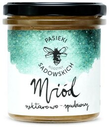 PASIEKI RODZINY SADOWSKICH Miód nektarowo-spadziowy, 450g