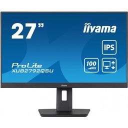 Iiyama XUB2792QSU-B6 27IN WQHD ETE IPS/2560X1440100HZ 0.4MS 250CD