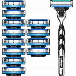 12x Ostrza Do Golarki Gillette MACH3 Golarka Maszynka