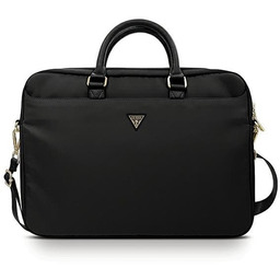 GUESS Torba do notebooka 16 cali GUCB15NTMLBK logo