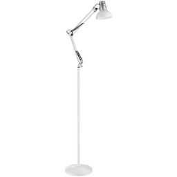 Lampa podłogowa ARTIC biały mat, chrom matowy 1xE27