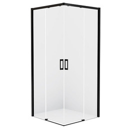 Kabina prysznicowa 70x90 D-0350A/D-0315A Prime Black New Trendy