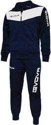 Dres Givova Tuta Visa granatowo-biały TR018 0403