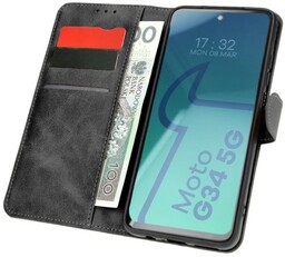 Bizon Etui z klapką Case Pocket do Motorola