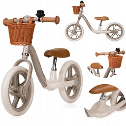 Rowerek biegowy Lionelo Alex Plus Beige Sand