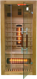 Sauna infrared EA1RS z panelami solnymi